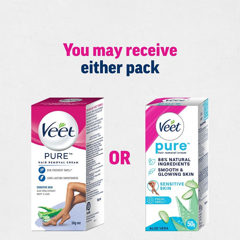 Veet Pure Hair Removal Cream (for Sensitive Skin) : 100 g