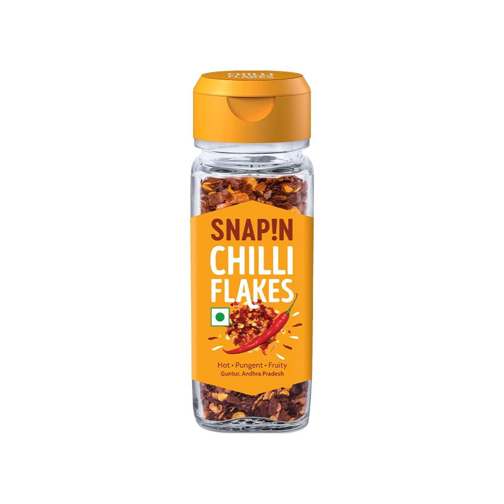 Snapin Red Chilli Flakes Seasoning : 35 g