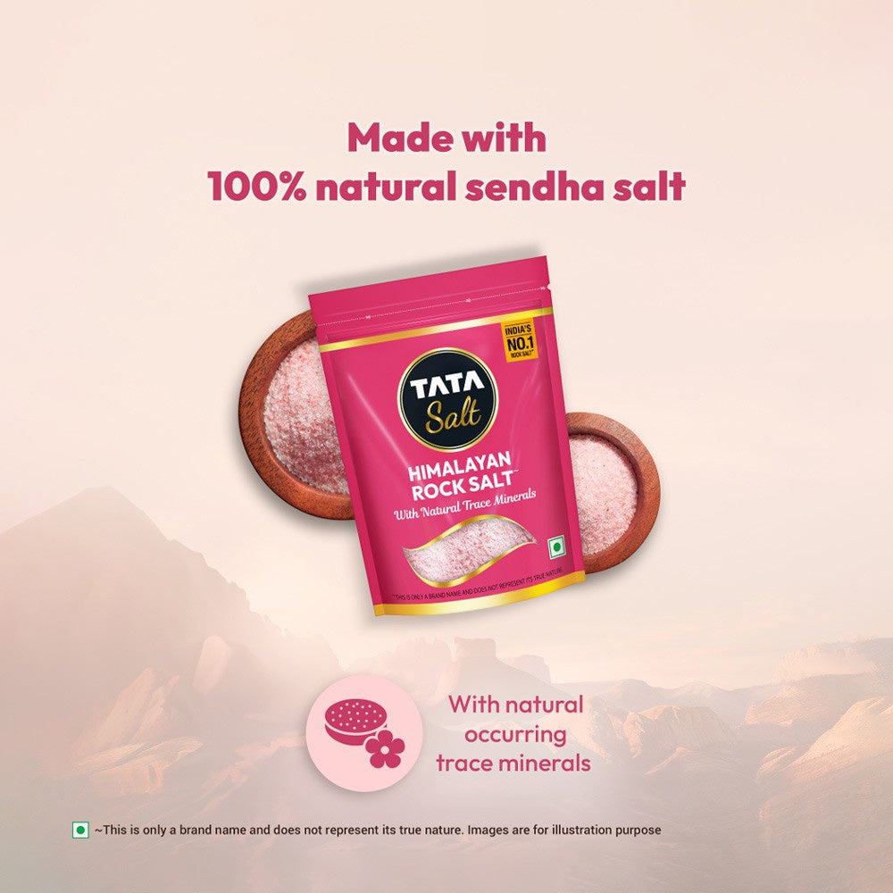 Tata Himalayan Pink Rock Salt (Sendha Namak) (Sendha Namak) : 1 kg
