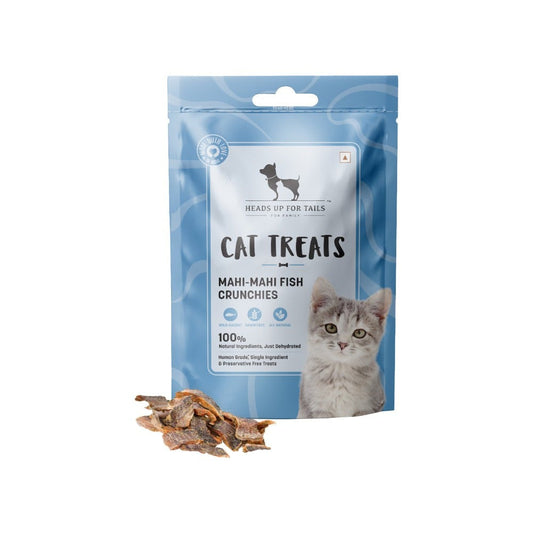 HUFT Mahi Mahi Fish Crunchies Crunchy Cat Treat : 35 g