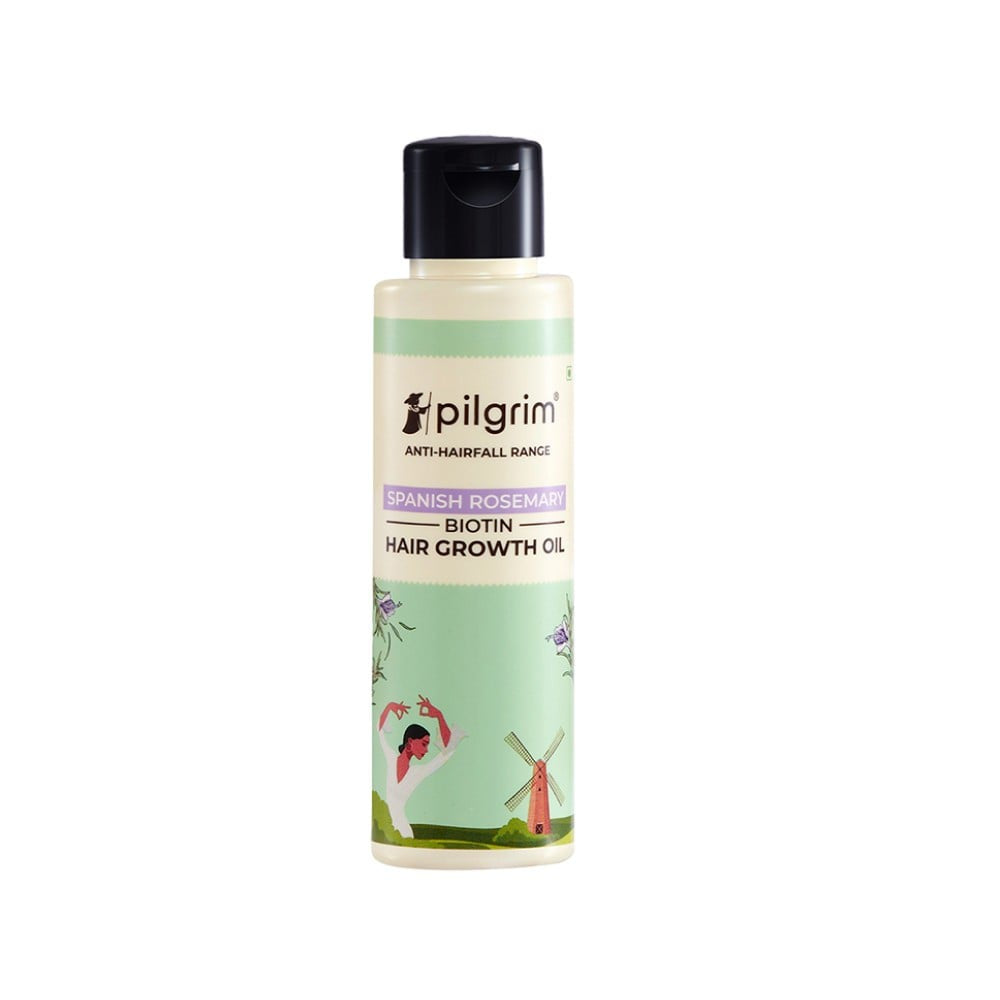Pilgrim Spanish Rosemary Biotin Growth Hair Oil : 100 ml