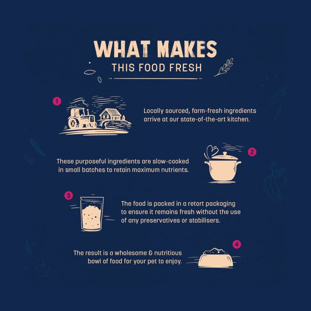 HUFT Sara's Wholesome Grain-Free Lamb & Apple Dog Food : 100 g