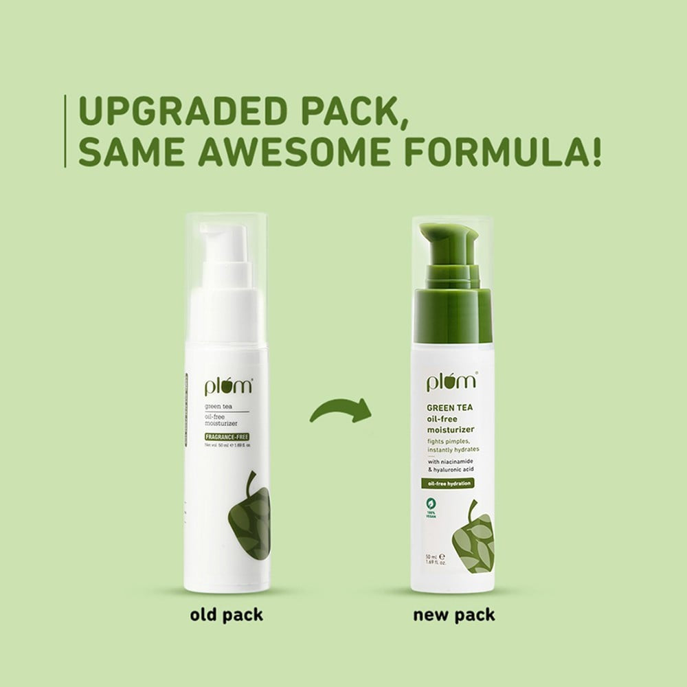 Plum Green Tea Oil & Fragrance Free Moisturizing Cream : 50 ml