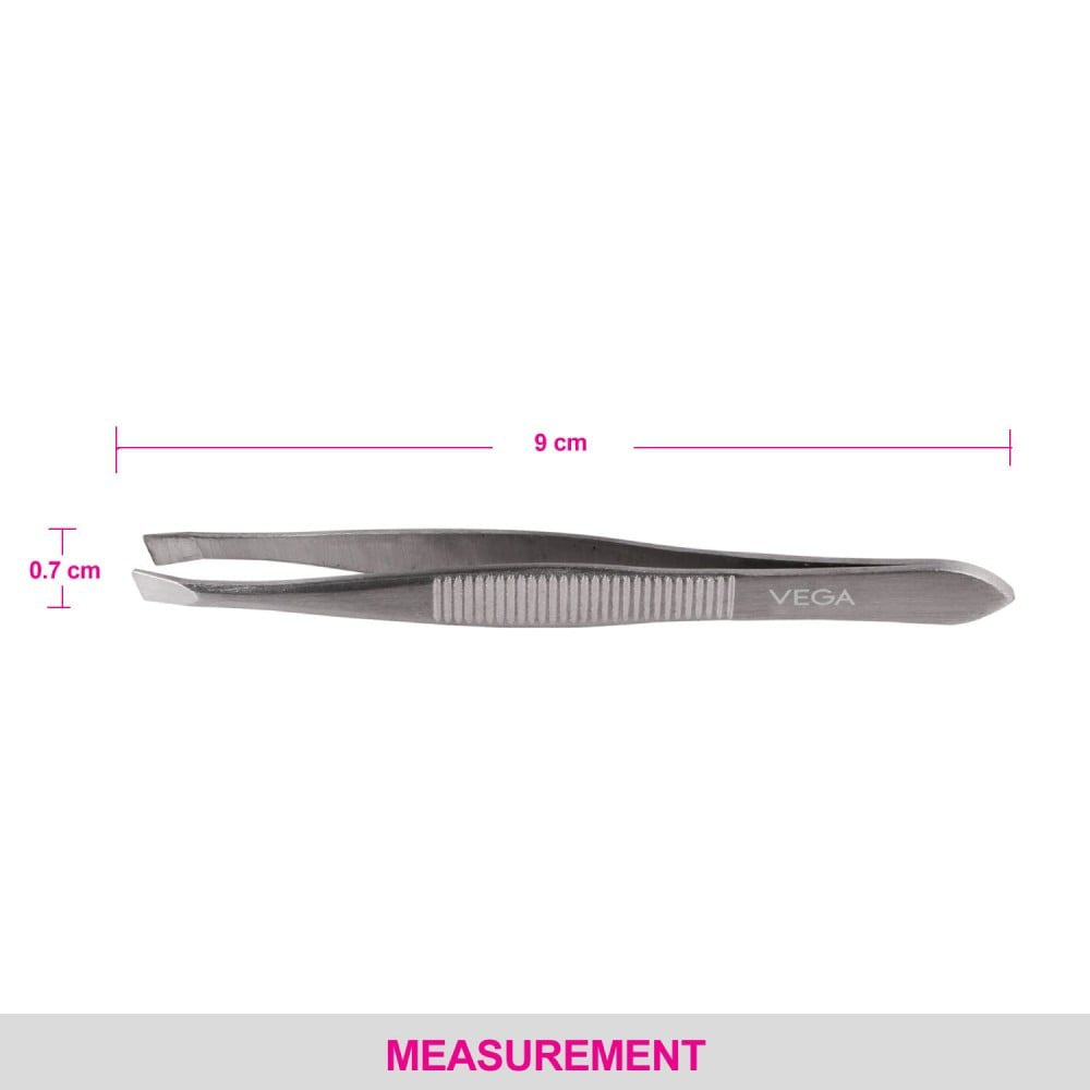 Vega Square Tip Tweezer : 1 piece