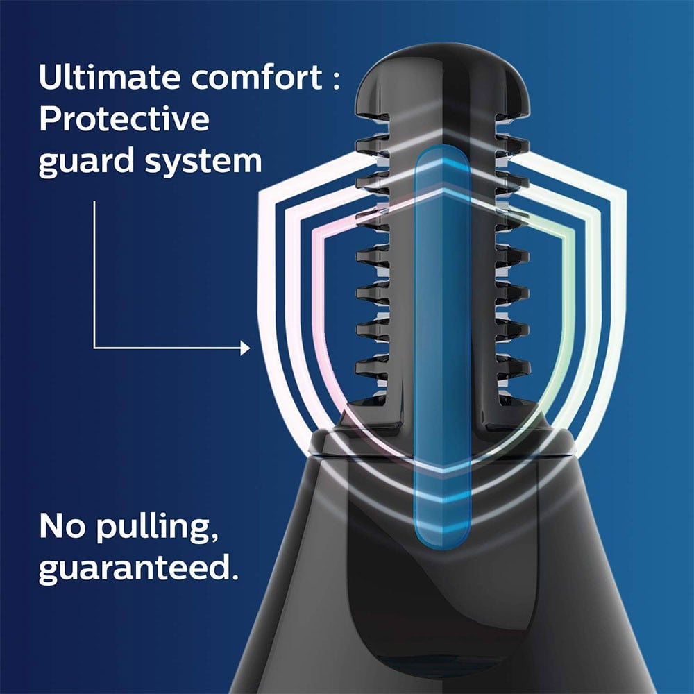 Philips NT3650/16 Cordless Nose & Ear Hair Trimmer (Grey) : 1 unit