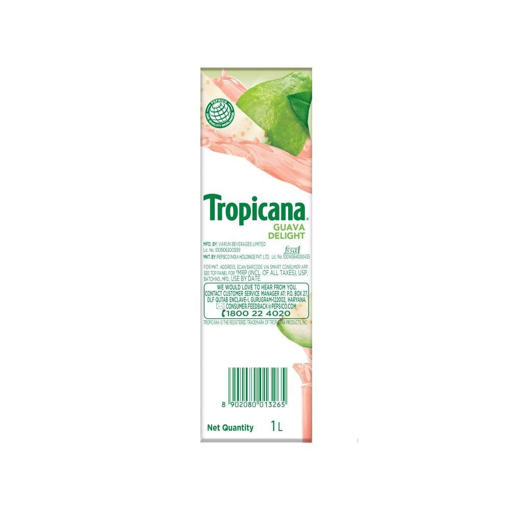 Tropicana Guava Delight Juice : 1 ltr