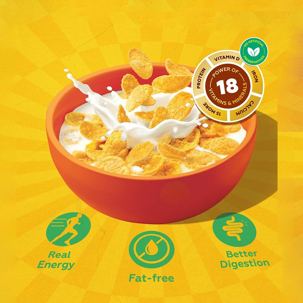 Yoga Bar Crunchy Corn Flakes with Probiotics : 850 g