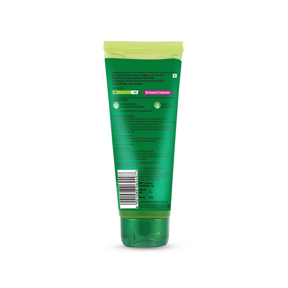 Set Wet Styling Hair Gel : 100 g