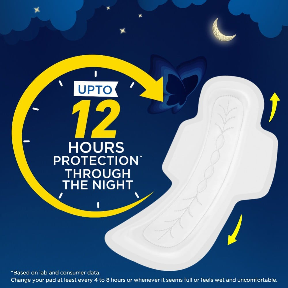 Stayfree Secure Nights Sanitary Pads : 40 units