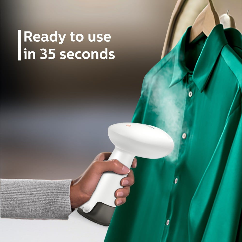 Philips Domestic Handheld Garment Steamer 900W (White & Black) : 1 unit
