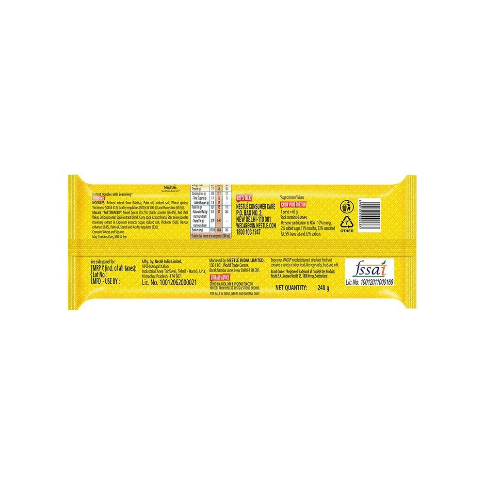 Maggi Spicy Garlic Instant Noodles : 248 g