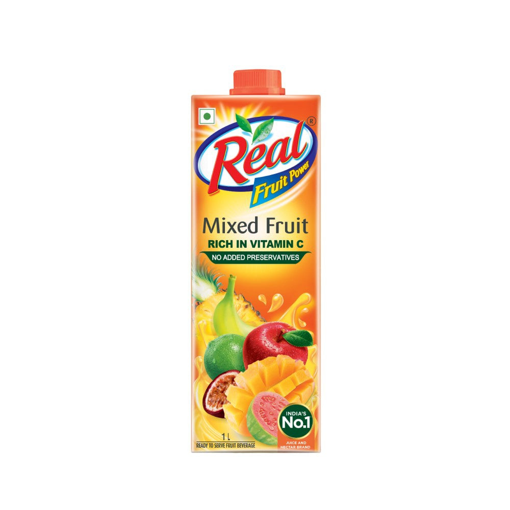 Real Fruit Power Mixed Fruit Juice: 1 ltr