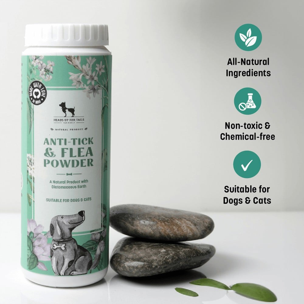 HUFT Anti Tick & Flea Pet Powder : 100 g