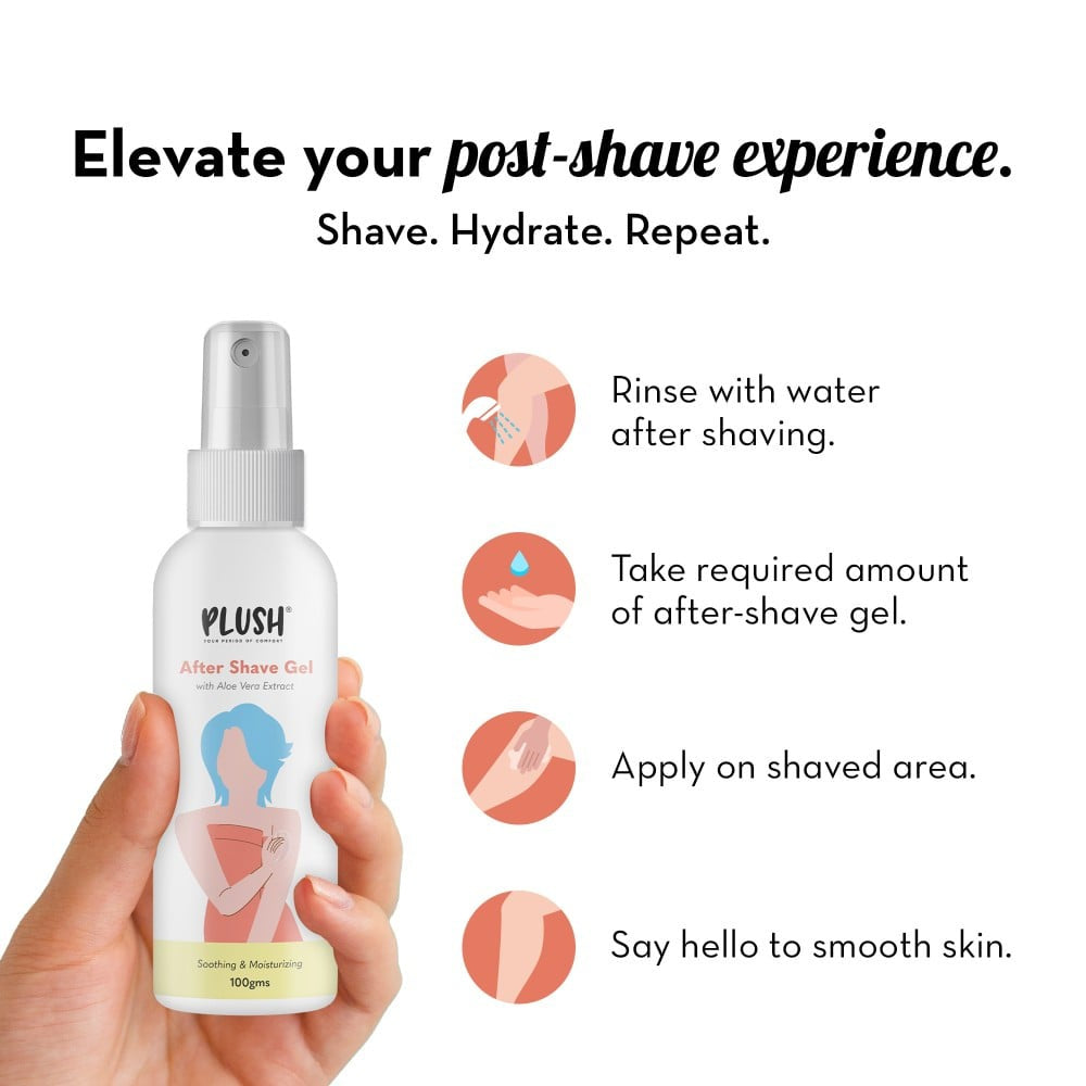 Plush Women's After Shave Gel : 100 g