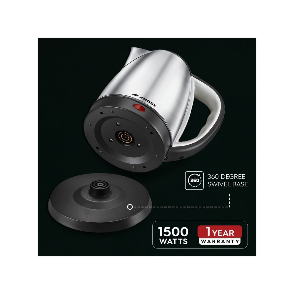 Prestige Electric Kettle (1500W, JEA 313, Silver) : 1 unit