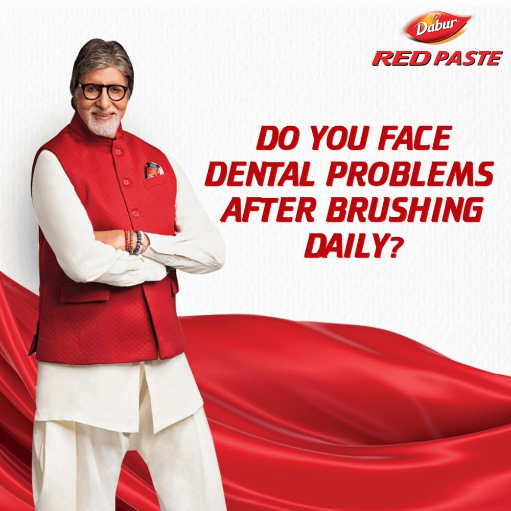 Dabur Red Herbal Toothpaste - Family Saver Pack : 500 g