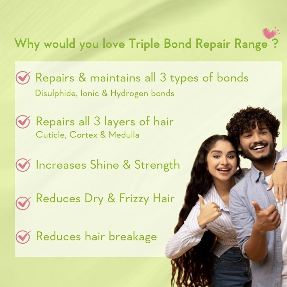 Wishcare Triple Bond Repair Booster Hair Serum : 100 ml