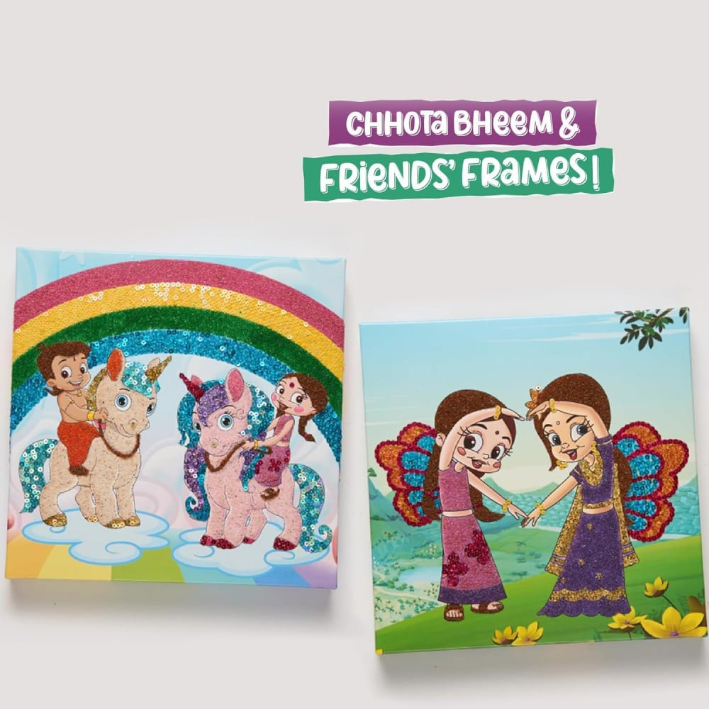 Pidilite Fevicreate Sand Sequin Chhota Bheem Chhutki Art Kit : 1 unit