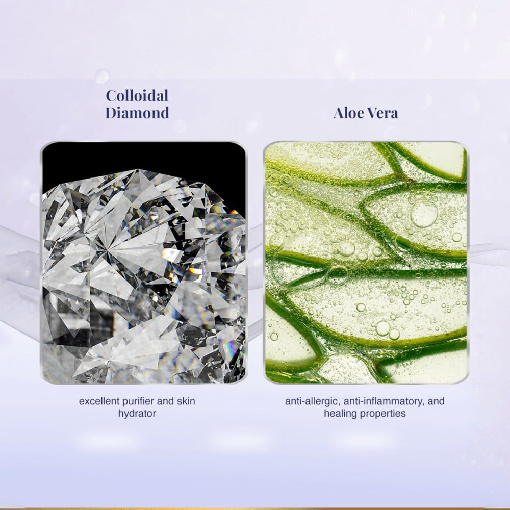 VLCC Insta Glow Diamond Bleach - Pack of 2 : 2 x 60 g