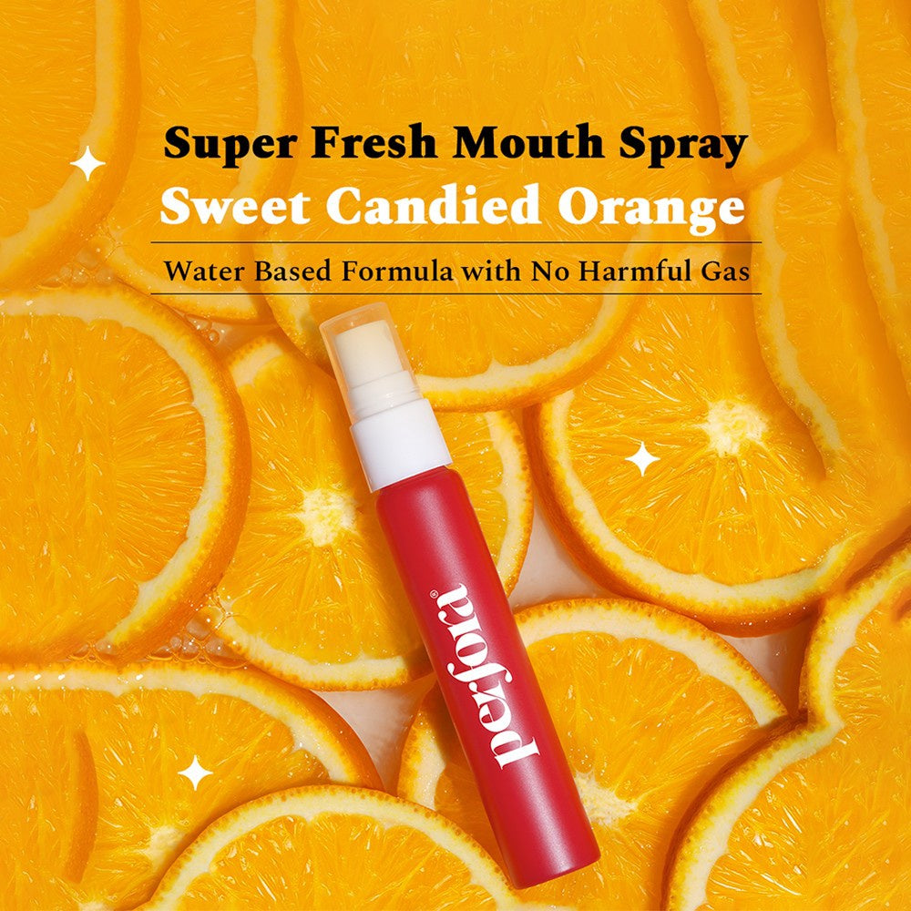 Perfora Super Fresh Mouth Spray - Sweet Candied Orange : 10 ml