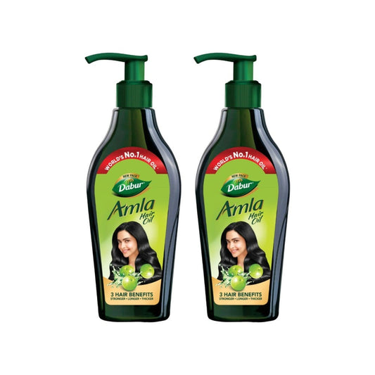 Dabur Amla - Hair Oil 550 ml - Pack of 2 : 2 x 550 ml
