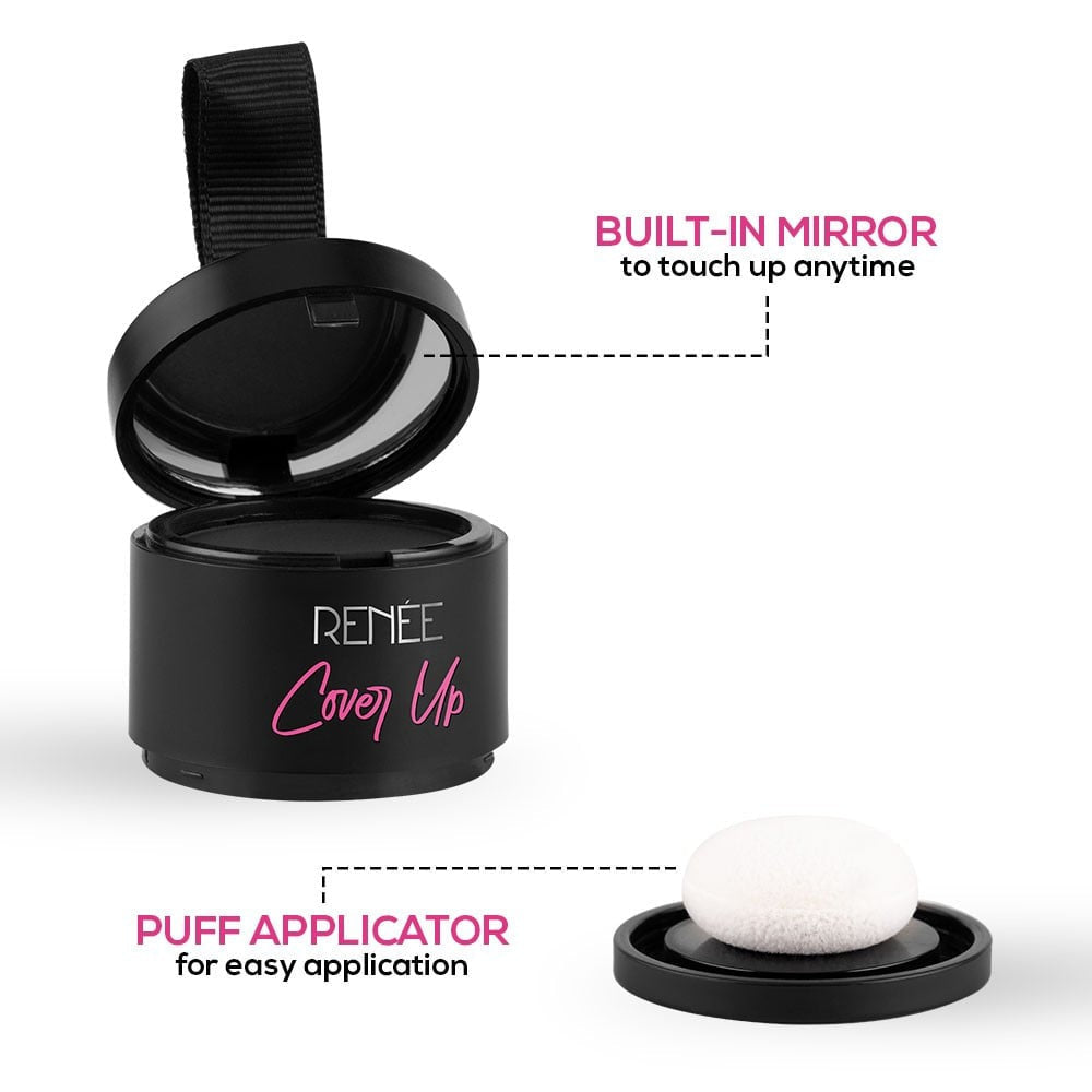 Renee Cover Up Hair Powder (Black) : 4 g