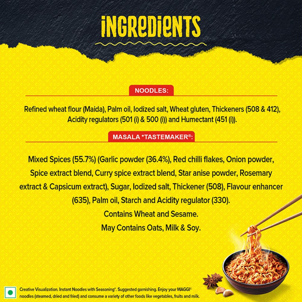 Maggi Spicy Garlic Instant Noodles : 248 g