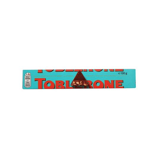 Toblerone Crunchy Almonds Chocolate Bar : 100 g