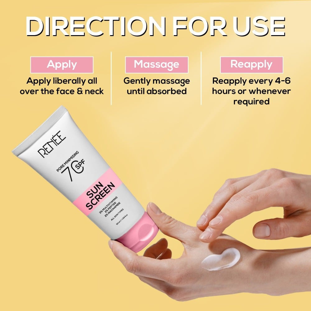 Renee Pore Minimising Sunscreen (SPF 70 PA++++) : 50 ml
