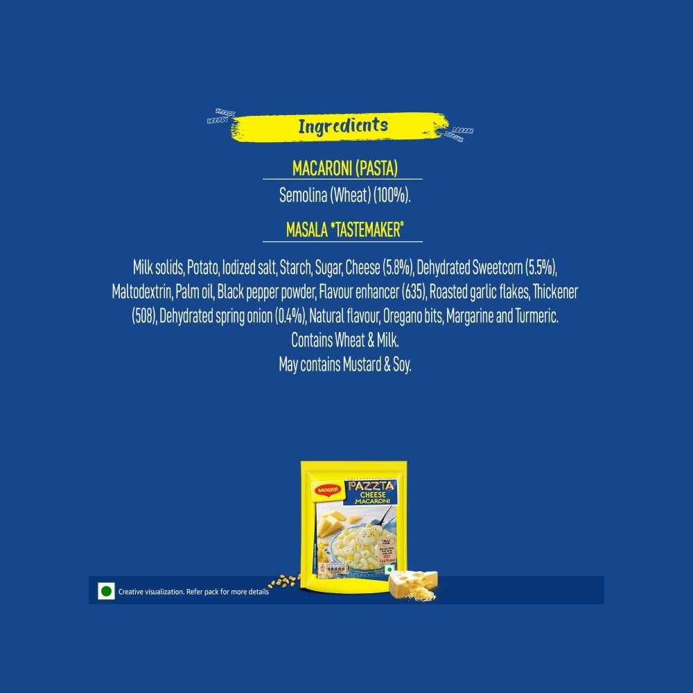 Maggi Cheese Macaroni Instant Pasta : 75 g