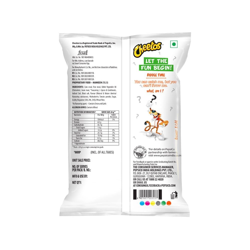 Cheetos Masala Balls Crisps : 84 g