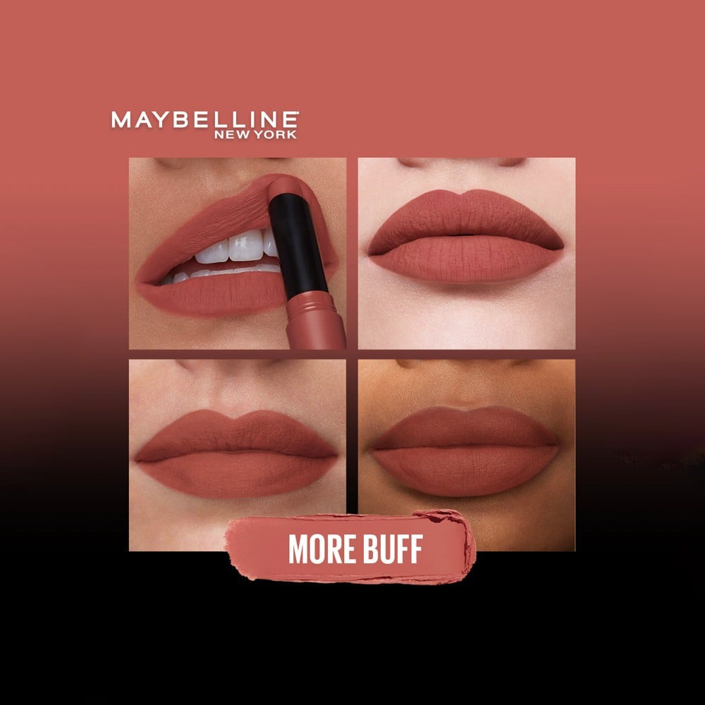 Maybelline New York Color Sensational Ultimattes Lipstick (More Buff 699) : 1.7 g