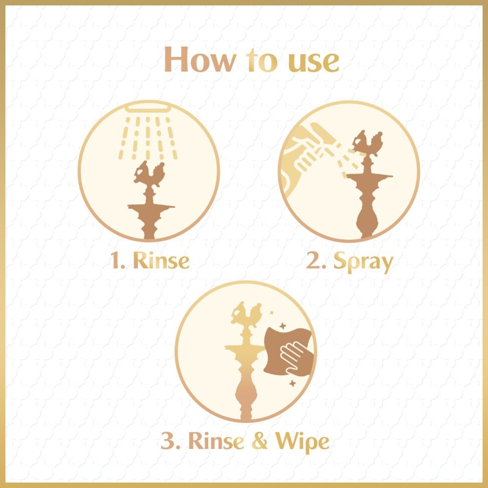 Vim Shudhham Metal Dishwash Gel Spray for Copper & Brass : 450 ml