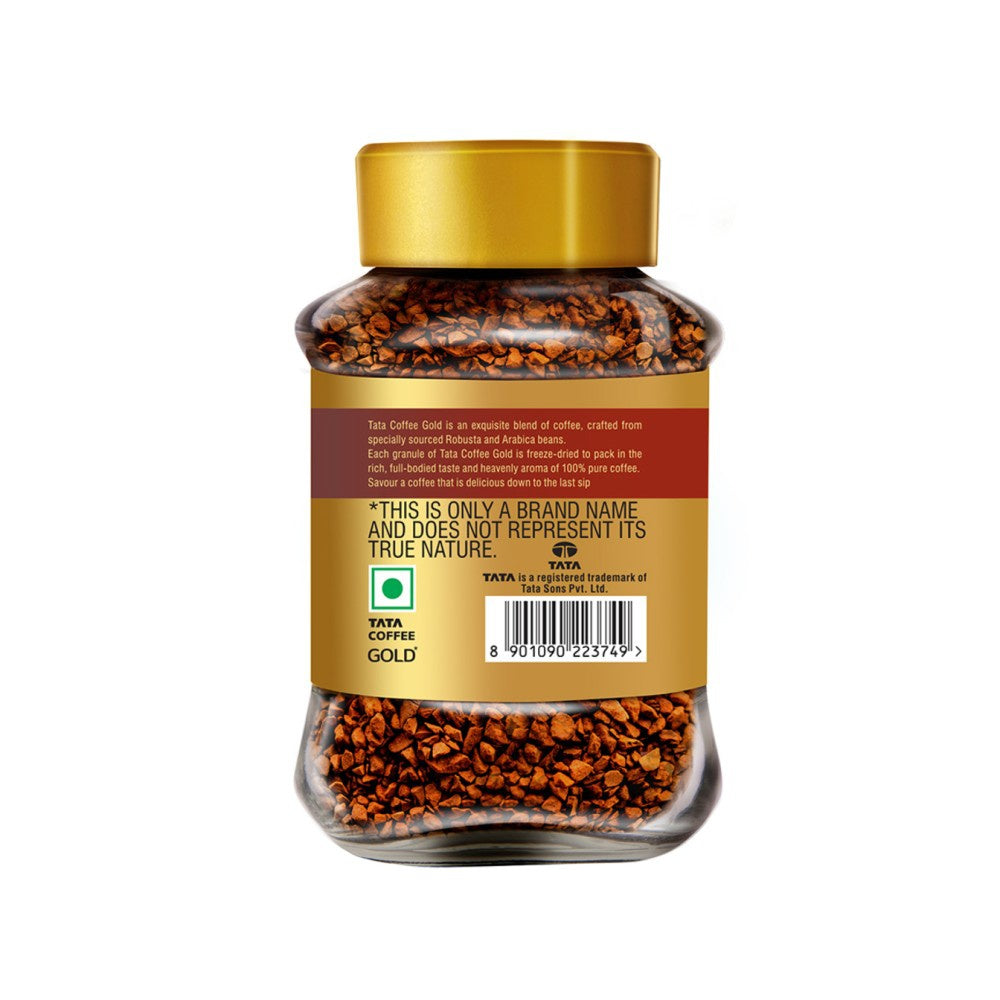 Tata Coffee Gold 100% Pure Instant Coffee (Original, 100% Pure) : 90 g
