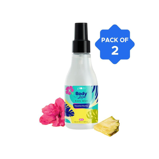 Plum BodyLovin' Body Mist (Hawaiian Rumba) - Pack of 2 : 2 x 150 ml