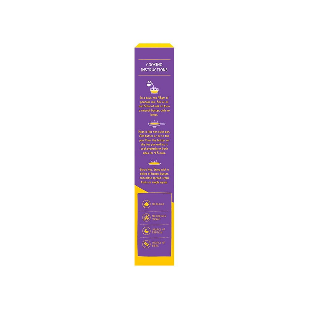 Yoga Bar Dark Chocolate Pancake Mix (No Maida, No Preservatives) : 150 g