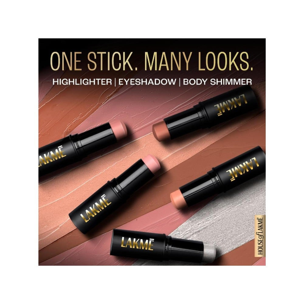 Lakme Facelift MultiSlayer Highlighter Stick (Silver Shimmer Bomb) : 11 g