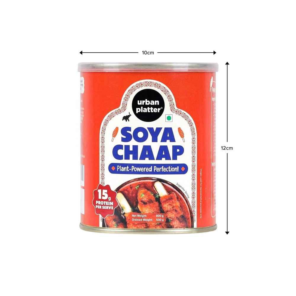 Urban Platter Soya Chaap in Brine : 800 g