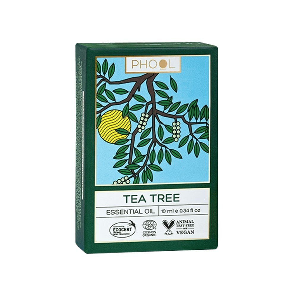 Phool Tea Tree Essential Oil - For skin care and acne control : 10 ml