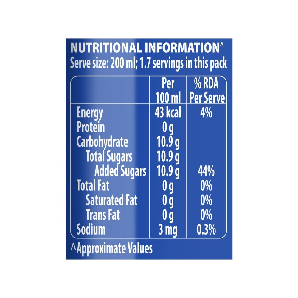 Pepsi Soft Drink : 330 ml