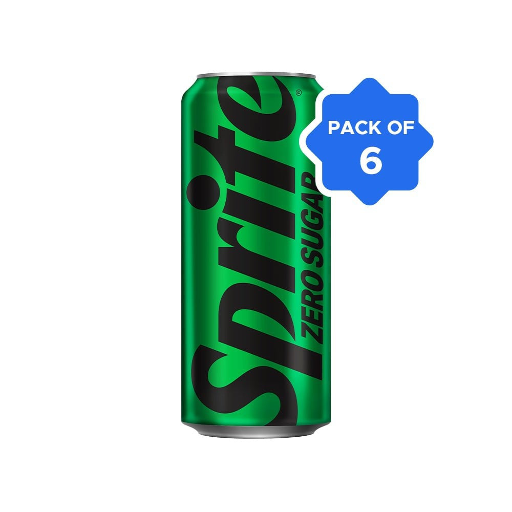 Sprite Zero Soft Drink - Pack of 6 : 6 x 300 ml – Prithvi Enterprises