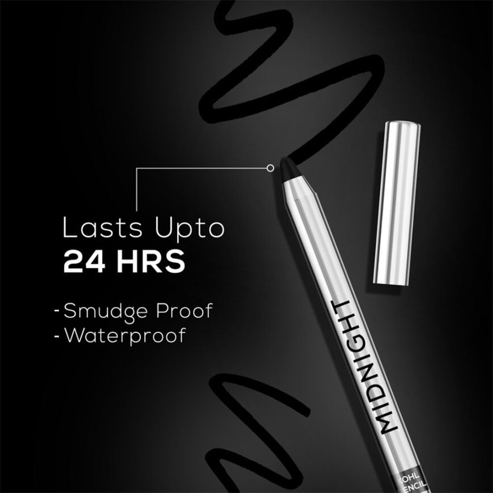 Renee Midnight Kohl Pencil Kajal (Midnight) : 1 unit