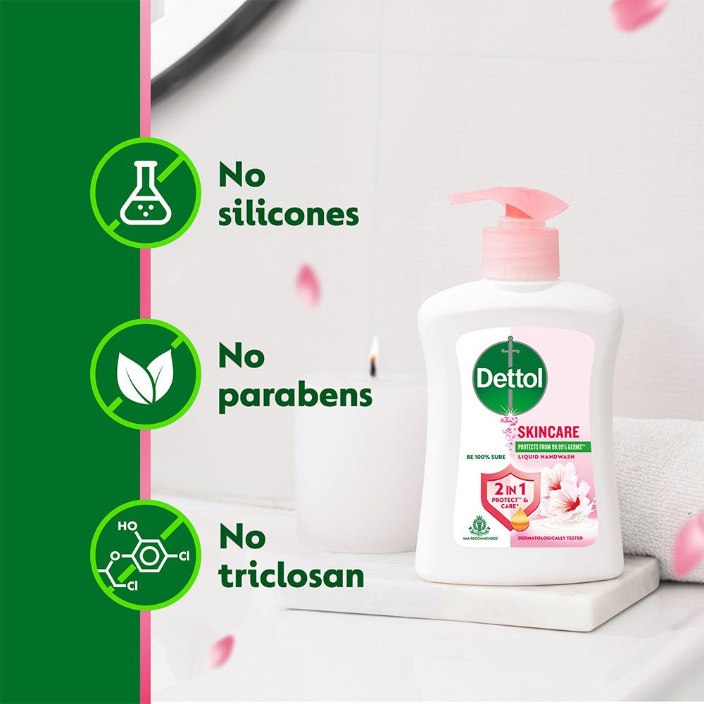 Dettol Skincare Hand Wash - Pack of 2 : 2 x 200 ml