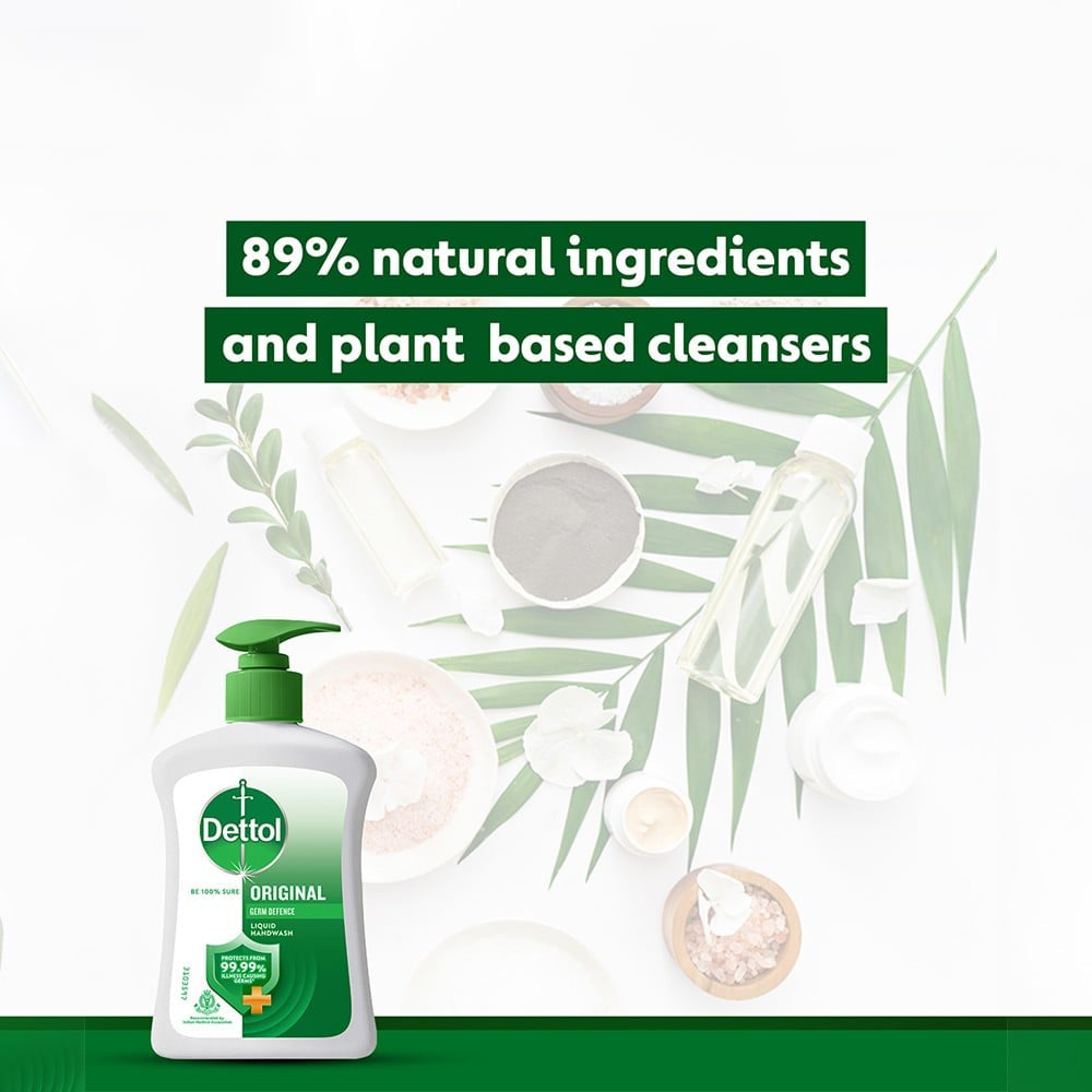 Dettol Original Hand Wash : 200 ml