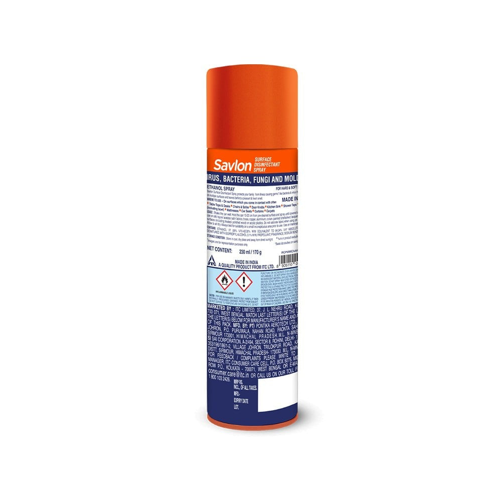 Savlon Surface Disinfectant Spray : 170 g