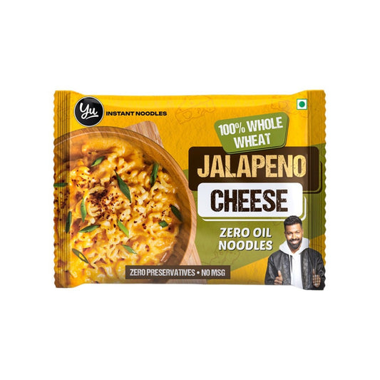 Yu Whole Wheat Instant Noodles Jalapeno Cheese : 70 g