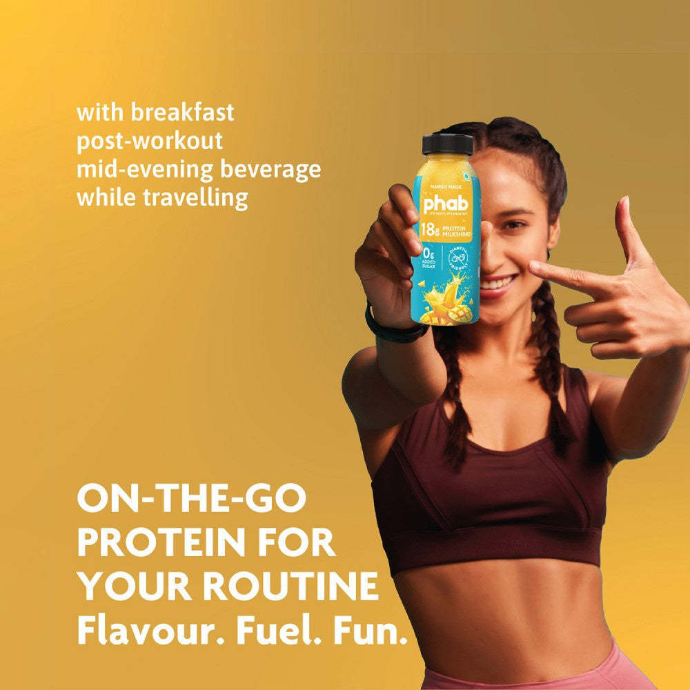 Phab Mango Magic Protein Milkshake : 2 x 180 ml