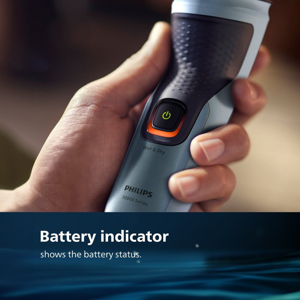 Philips X3063/03 3000X Electric Shaver (Celestial Blue) : 1 unit