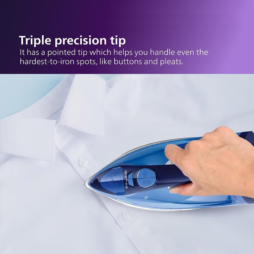 Philips Domestic EasySpeed Plus Steam Iron 2200W (Blue) : 1 unit