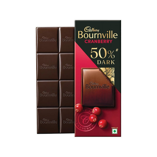 Cadbury Bournville Cranberry Flavoured Chocolate Bar : 80 g